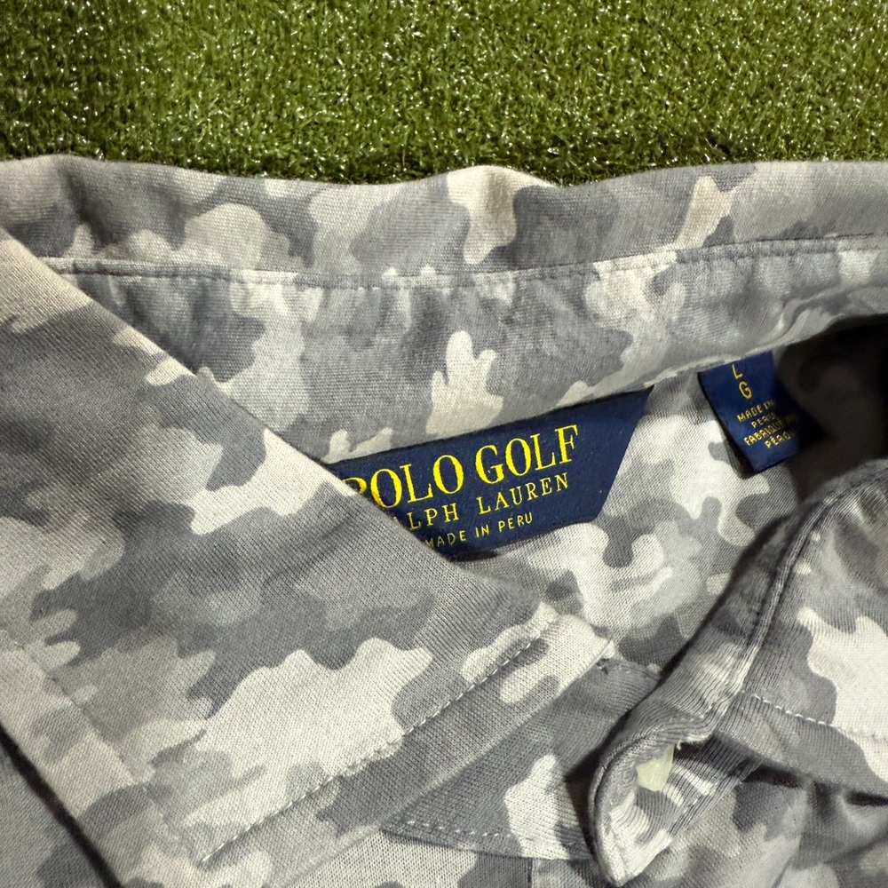 Ralph Lauren Polo Golf Camouflage Oakmont Shirt